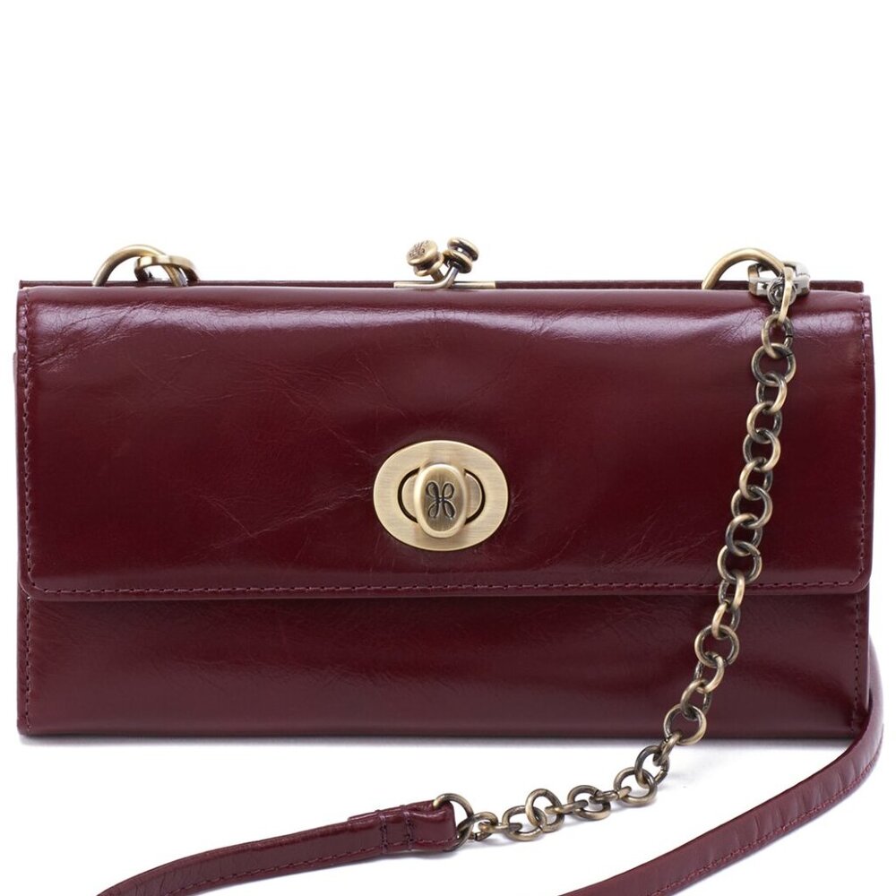 Hobo Mila GenuineLeather Wallet Crossbody